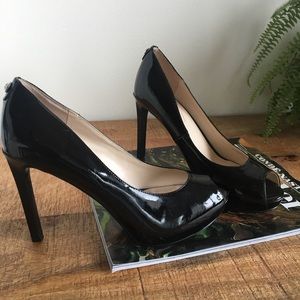 Guess Patent Black Heels